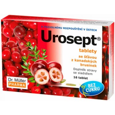 PHX Dr.Müller Urosept 16 tablet – Hledejceny.cz