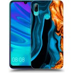 Pouzdro Picasee silikonové Huawei P Smart 2019 - Gold blue černé – Zboží Mobilmania