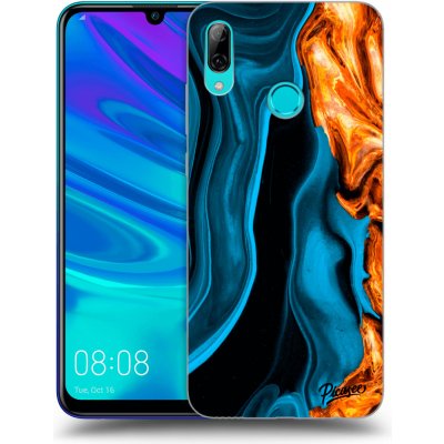 Pouzdro Picasee silikonové Huawei P Smart 2019 - Gold blue černé – Zboží Mobilmania