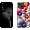 Pouzdro a kryt na mobilní telefon Apple mmCase Gelové iPhone 13 6.1 - barevné kopretiny