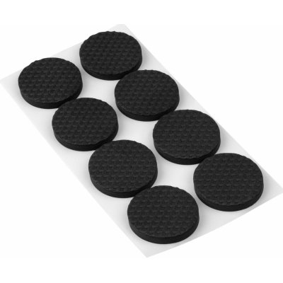 Walteco Protiskluzové podložky EVA, průměr 30mm, samolepicí, černé, 8 ks , 85197 – Hledejceny.cz