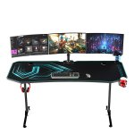 ULTRADESK Frag XXL černý / modrý UDESK-FX-BL – Sleviste.cz