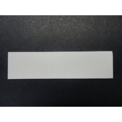 Vymezovací plastová podložka Barva: Bílá, Rozměr: 26mm x 100mm, Tloušťka: 1mm