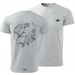 Giants Fishing tričko pánské Kapr s kostrou šedé – Hledejceny.cz