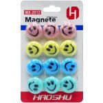 pkstar.cz Dekorační magnety Smile 12 ks PK19-4 – Zboží Dáma