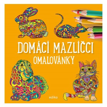 Domácí mazlíčci Omalovánky Mamonova Yulia