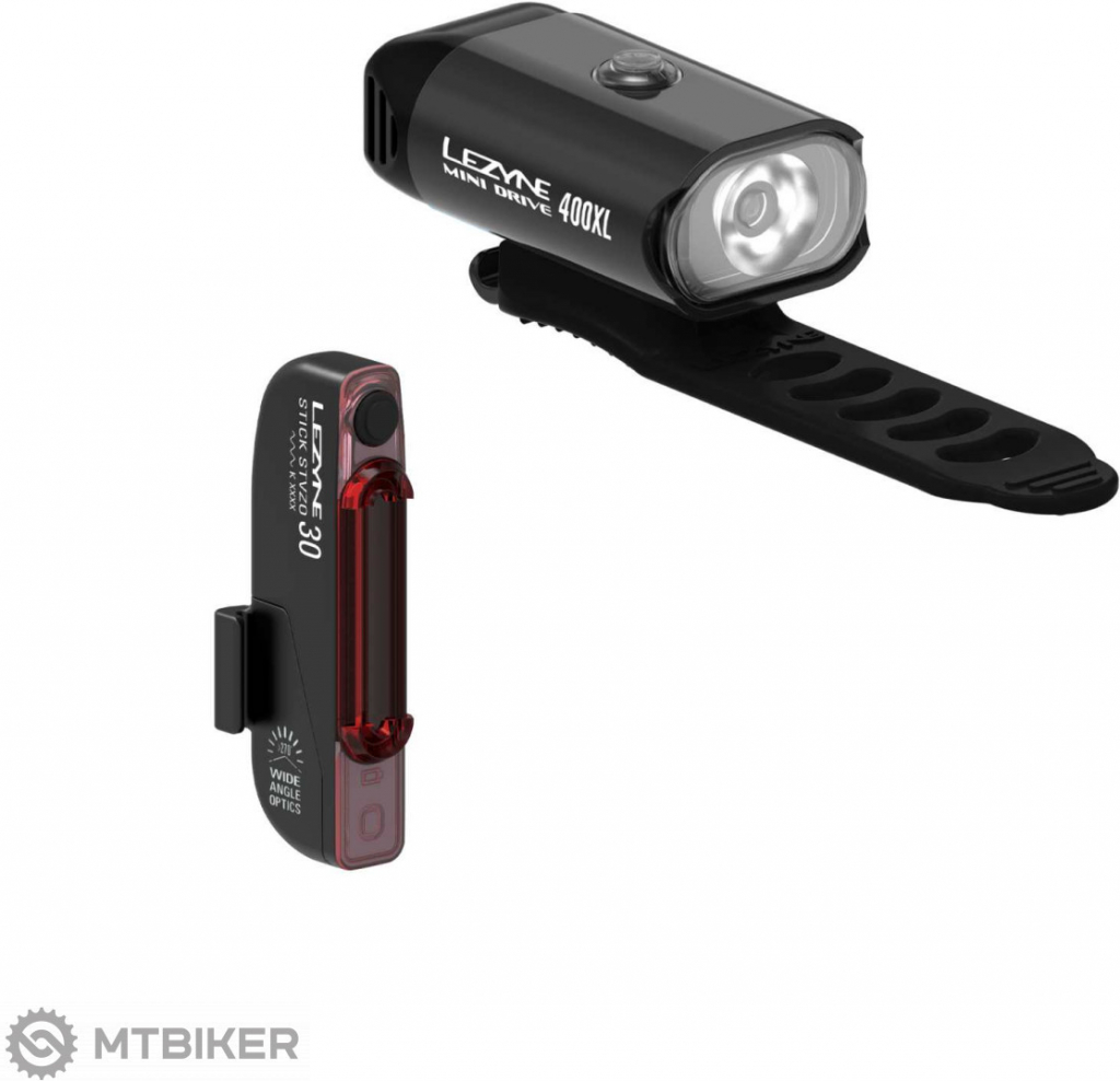 Lezyne Mini Drive 400 Stick set černé