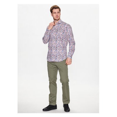 Tommy Hilfiger košile Wild Flower print slim fit MW0MW30606 barevná – Sleviste.cz