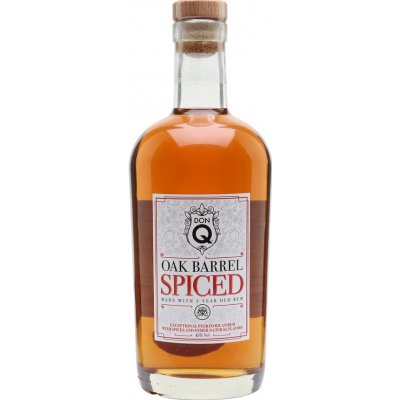 Rum Don Q Oak Barrel Spiced 45% 0,7 l (holá láhev) – Hledejceny.cz