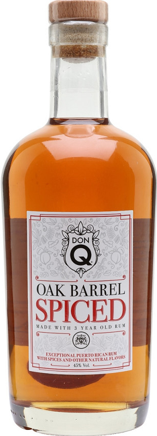 Rum Don Q Oak Barrel Spiced 45% 0,7 l (holá láhev)