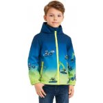 Kugo dětská šusťáková bunda s fleecem Bagr – Zboží Mobilmania