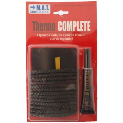 Šňůra izol. 6mm(500°C) THERMOKOMPLET/2,5m+lepidlo/ sada 3 díl. – Hledejceny.cz