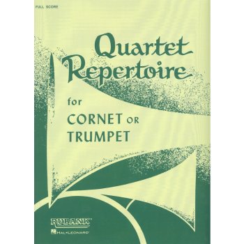 Quartet Repertoire for Trumpet partitura