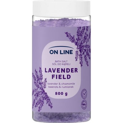 On line sůl do koupele Levandule a mandlový olej 800 g – Sleviste.cz