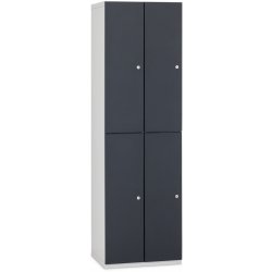 Triton 4 boxová Modular 1970 x 800 x 500 mm kov Cylindrický zámek Burg do kovu kov šedá RAL 7035 kov modrá RAL 5005