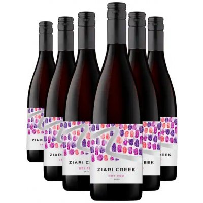 Ziari Creek červené suché víno 11% 6 x 0,75 l (holá láhev) – Hledejceny.cz