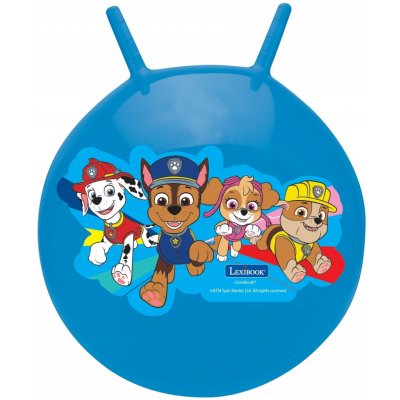 Lexibook Nafukovací skákací míč Tlapková Patrola 45 cm růžový – Sleviste.cz