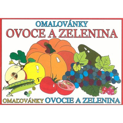 Mezuza Omalovánky A5 Ovoce a zelenina 413984 – Zboží Mobilmania