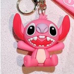 Přívěsek na klíče Disney Stitch růžový Lucky Day – Zboží Mobilmania