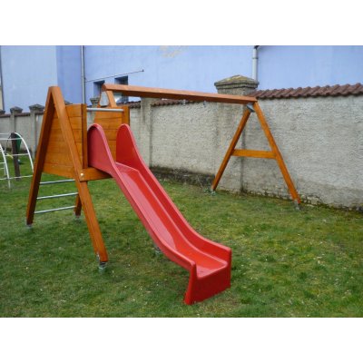 Playground System houpačka se skluzavkou Petr 100 – Sleviste.cz
