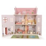 2Kids Toys Domeček s panenkami růžový – Zboží Dáma