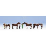 Noch H0 Figurky ošetřování koní 15632 – Zboží Dáma