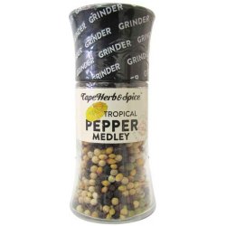 Cape Herb & Spice Směs pepřů Tropical Pepper Medley mlýnek 45 g