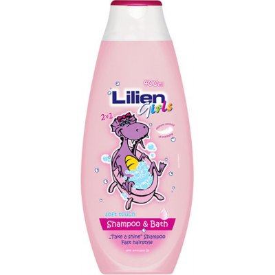 Lilien Kids šampon & koupelová pěna pro dívky 400 ml – Zbozi.Blesk.cz