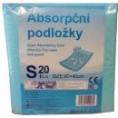 BabyOno Hygienická podložka na přebalování 20 ks 40 x 60