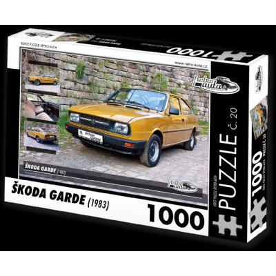 Retro-Auta č. 20 Škoda Garde 1983 1000 dílků – Zbozi.Blesk.cz