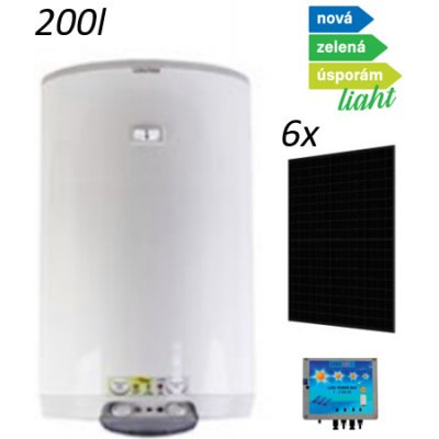 Logitex NZÚ LX ACDC M+K 200l s 6x FV panely 2.46kWp – Zboží Mobilmania
