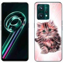 Pouzdro mmCase Gelové Realme 9 Pro+ 5G - roztomilé kotě