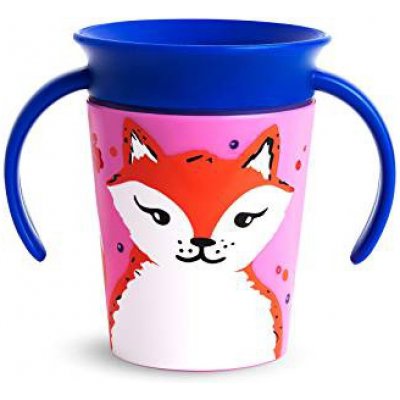 Munchkin Juniorský hrneček WildLove 360° s oušky liška DS73432142 177 ml – Sleviste.cz