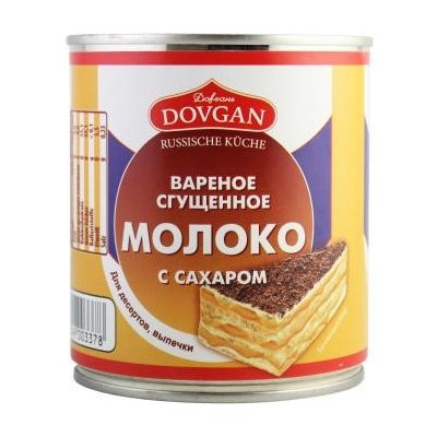 Dovgan Vařené kondenzované mléko 397 g – Zboží Dáma
