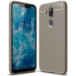 Pouzdro Fiber gelové odolné Nokia 8.1 - šedé – Zbozi.Blesk.cz