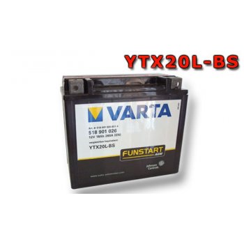 Varta YTX20L-BS, 518901