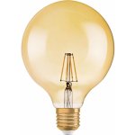 Osram LED žárovka 1906 Globe 55, E27, 6,5 W, 720 lm, 2400 K, jantarová – Hledejceny.cz