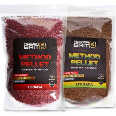 FeederBait Method pellet 800 g 2 mm F1 Patentka/Konopí