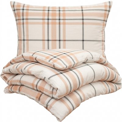 4Home flanel povlečení Elegant Plaid 140x200 70x90 – Sleviste.cz