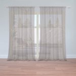 Sablio Záclony Trojúhelníková abstrakce: 2ks 150x250cm – Hledejceny.cz