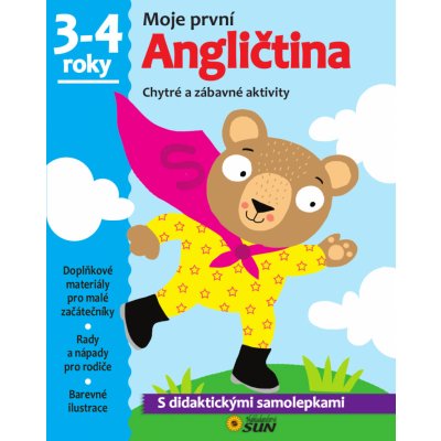 Angličtina - 3-4 roky - samolepky (Moje první angličtina) - SUN – Zbozi.Blesk.cz