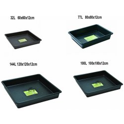 Garland podmiska plast Standard Garden Tray Black 57 x 39 x 5 cm