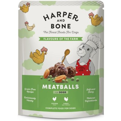 Harper and Bone Dog příchutě farmy 300 g