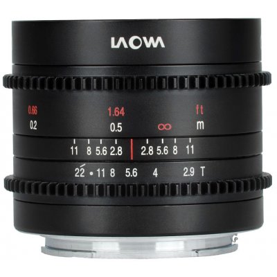 Laowa 9mm T/2,9 Zero-D Cine m+ft