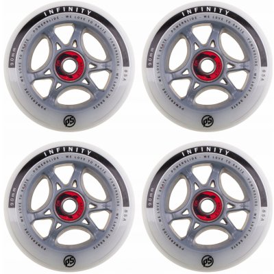 Powerslide Infinity RTR ABEC9 90mm 85A 4ks – Zboží Dáma