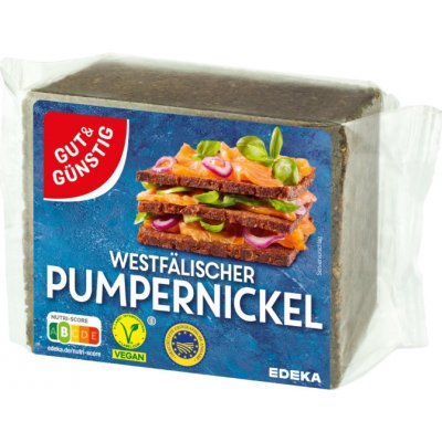 Edeka G&G Vestfálský Pumpernickel 500 g – Zboží Dáma