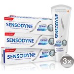 Sensodyne Repair & Protect Deep Repair Whitening 3 x 75 ml – Zboží Mobilmania