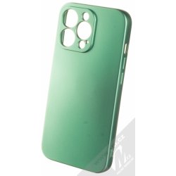 Pouzdro 1Mcz Metallic TPU Apple iPhone 13 Pro zelené