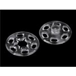 Plastové patentky / stiskací knoflíky transparentní Ø13 mm, Ø15 mm, střední, 1 15 mm transparent – Zboží Mobilmania