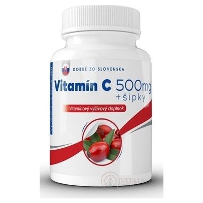 Dobré z CZ Vitamin C 500 mg + šipky 100 tablet – Hledejceny.cz